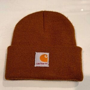 Carhartt Toddler size Warm Brown Knit Beanie, brown